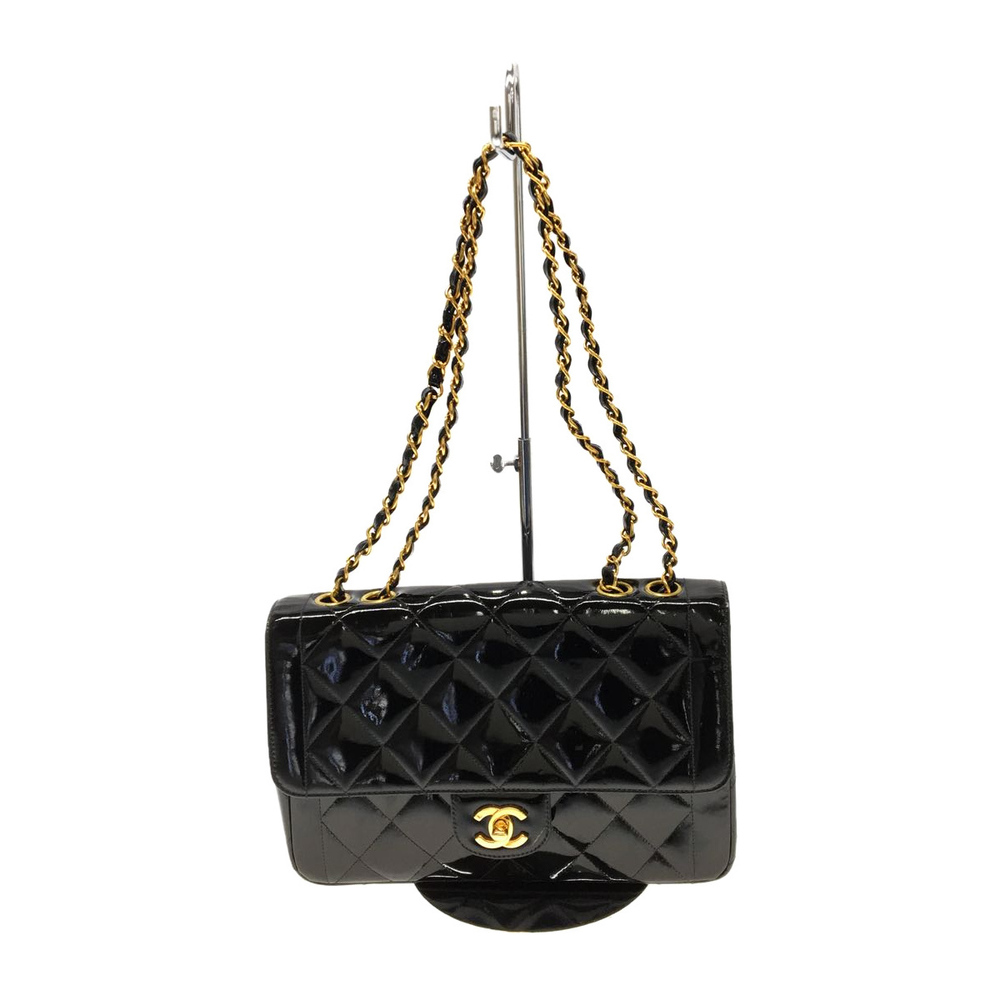 Chanel Matelasse Enamel Chain Shoulder Bag